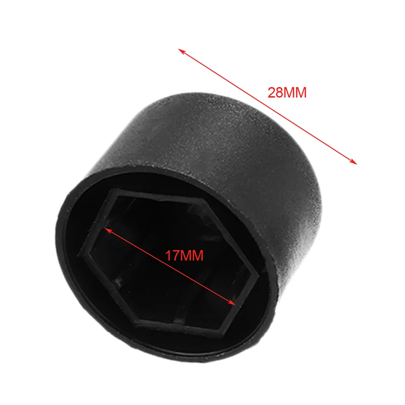 20Pcs 17mm Wheel Nut Bolt Cover Cap with Hook For V-W Car-styling Accessories