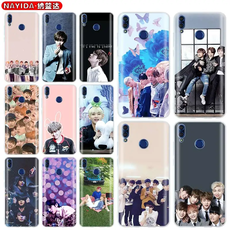 

Phone Case Cover For Huawei Honor 20 9 10 Lite 6X 7X 8X Max 7a pro 8a 8s V30 PLAY3 10i 20i Pro Kpop Bangtan Boys Shell