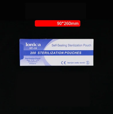 200 шт. стерилизационные пакеты для зубов 7 размеров|dental pouch|sterilizer dentalself seal sterilization