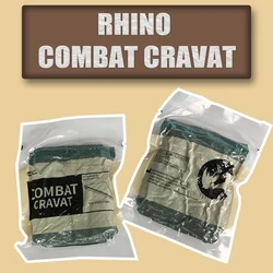 Atadura militar da atadura do algodão do triângulo da atadura do triângulo do cravat do combate do rinoceronte