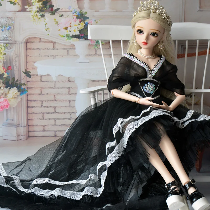 60 см настроить куклы для девочек большой ручной работы Bjd 1/3 кукла полный набор 18 шарнирных кукол для девочек игрушки для детей подарок для детей
