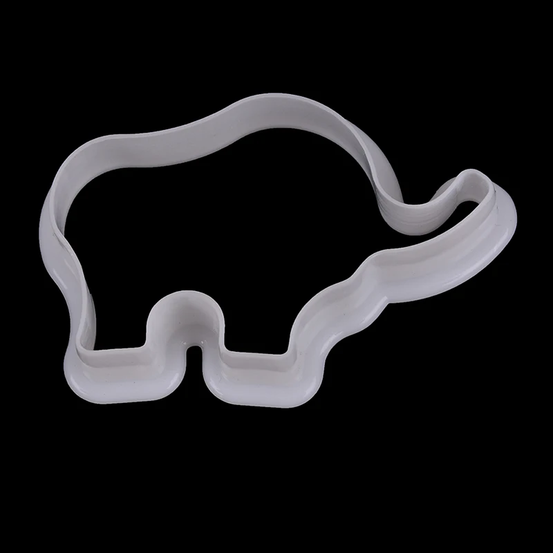 6Pcs/set Kitchen Tool Biscuit Cutters Animal Shaped Plastic Cookie Pastry Fondant Moulds Biscuit Mold For Fondant Cake Decor