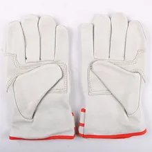 Перчатки из овчины, сварка огненных цветов, износостойкая теплоизоляция, сварка, защита от статического электричества