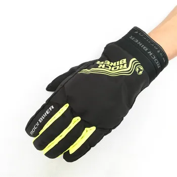 

ROCK BIKER Windproof Waterproof Motorcycle Gloves Motorcross Riding Gloves Snowboard Skiing Warm Gloves Luvas Da Motocicleta