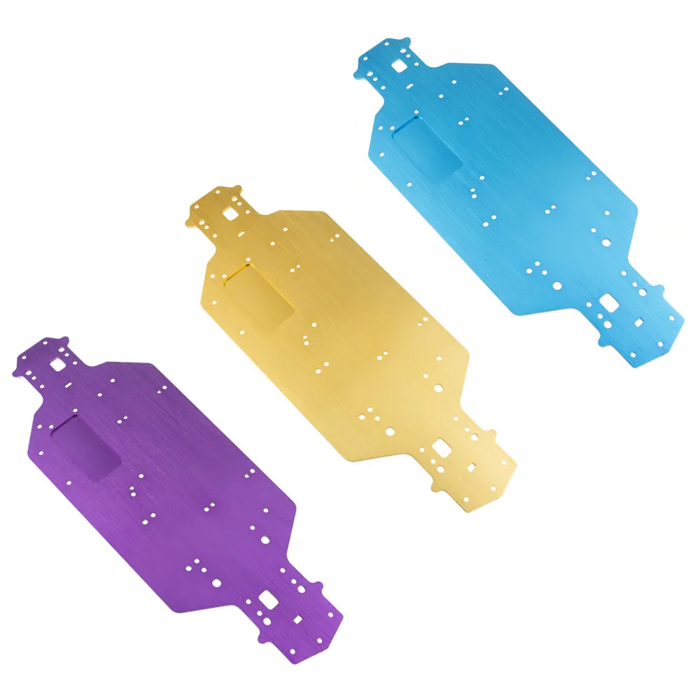 

Металл 03001 шасси 3 мм Толщина 03602 для RC 1/10 94103 94123 обновленные детали