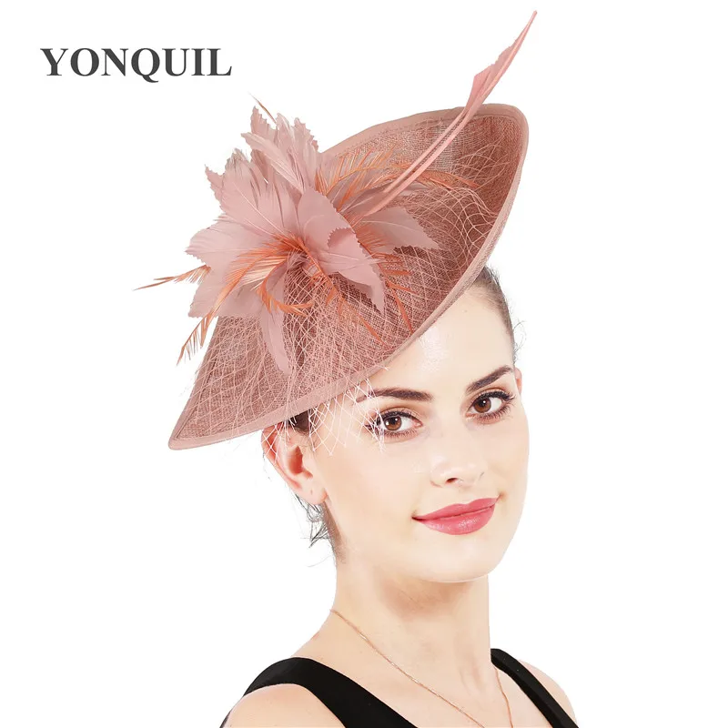 Womens Chiffon Weeding Hats Church Hats Derby Hats Occasion Event Party Outfit Hat