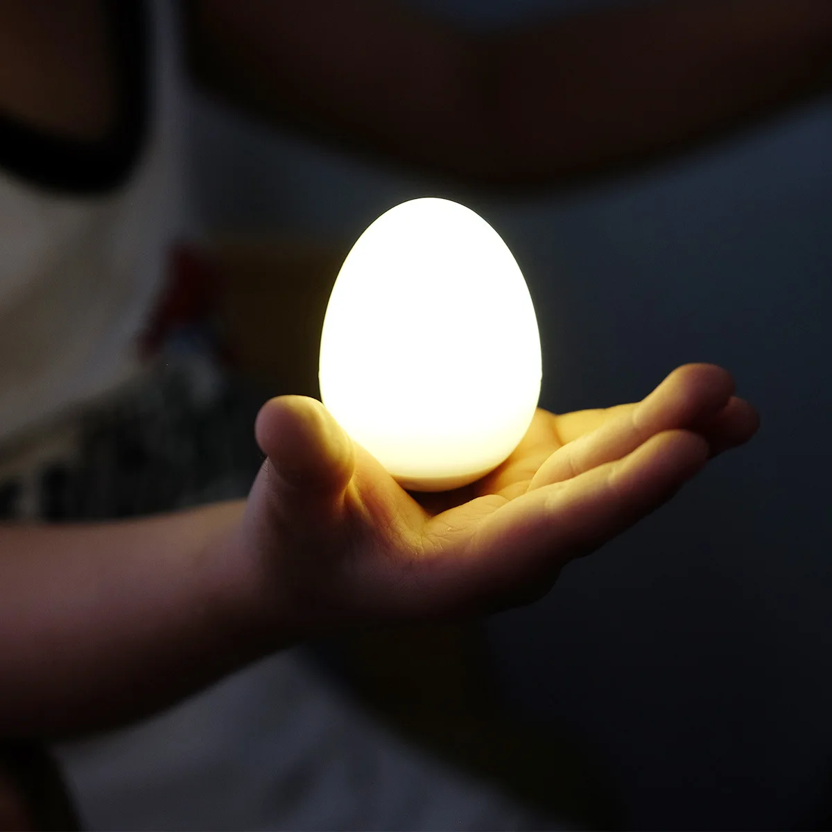 

Painted Egg Led Charging Seven Color Night Light Mini Silicone Light LED Night Light Feeding Light Magnetic Sucker Night Light