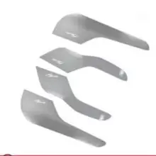 2013- для Ford Mondeo дверь анти-кик Pad специальный внутренний защитный коврик Боковая дверь отделка из нержавеющей стали аксессуары