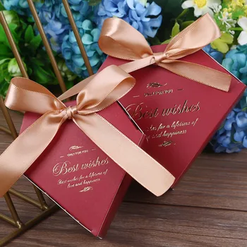 

50pcs/lot Romantic wedding luxury paper candy box baby shower birthday party decoration white pink marble gift boxes heart shape