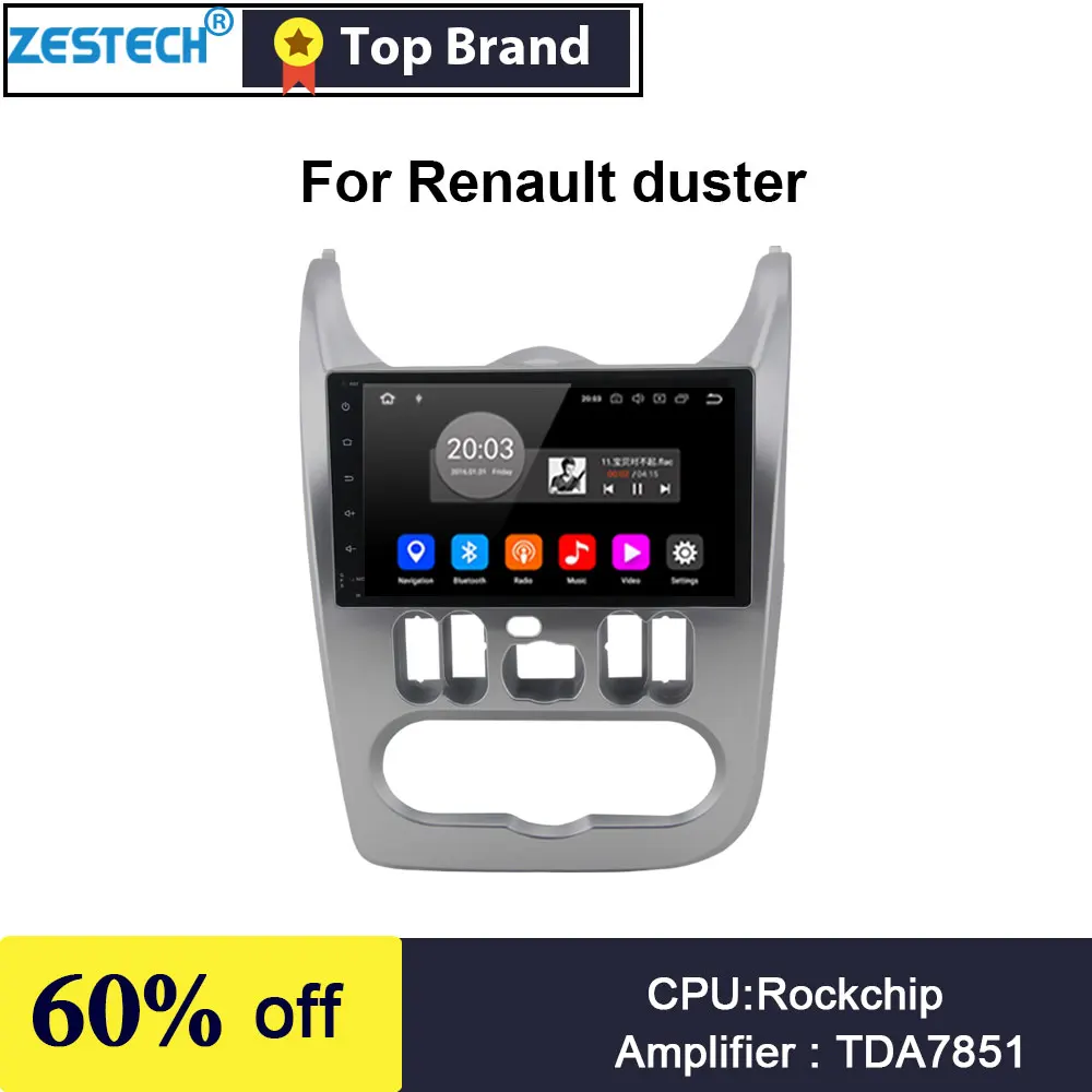 

ZESTECH 1 din Android Car Radio Stereo GPS Multimedia for Renault Sandero Multimedia Logan Duster Dacia Lergus Head Unit Car DVD