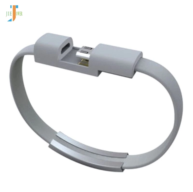 300 шт/партия Micro USB кабель для Iphone 8 7 samsung Galaxy S7 мобильный телефон зарядное устройство кабель-браслет ремешок тонкий шнур провод данных