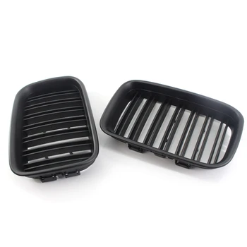 

1 Pair Car Front Air Intake Grill Grille Bumper Kidney Grille Replacement For BMW E36 318i 320i 325i 1997-1998