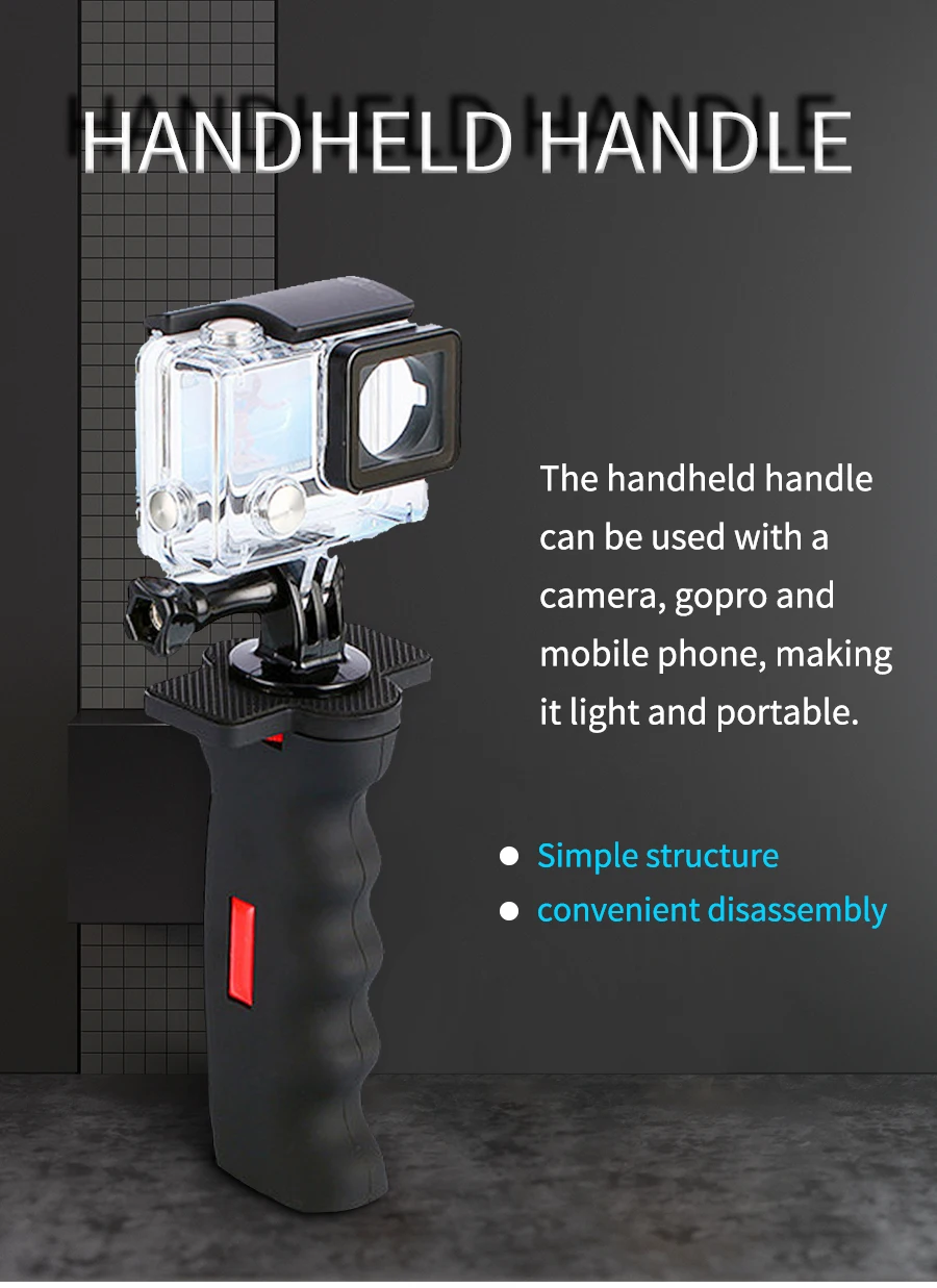 MAMEN ручной настройкой положения широкая платформа захват ручка для фотоаппарата с 1/4 Винт для цифровых однообъективных зеркальных камер и однообъективных зеркальных цифровых Камера смартфон с ручной настройкой положения