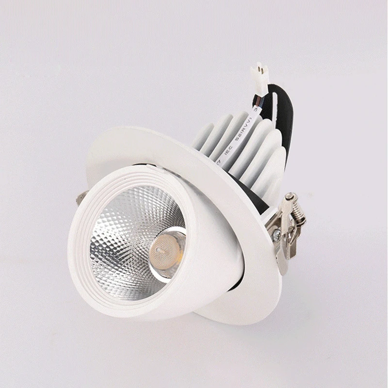 

Светодиодная подсветка для багажника COB LED gimbal светильник 10W 15W 20 30W теплый белый холодный белый монолитный блок светодиодов gimble lamp вращасветодиодный светодиодный светильник регулируемый