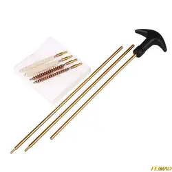 Tactical barril kit de limpeza 177 &.22 4.5/5.5mm rifle pistola pistola pistola pistola arma escova haste mais limpo caça arma ferramenta limpeza conjunto