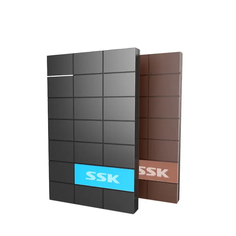 SSK HDD чехол 2,5 дюймов SATA для USB3.0 корпус жесткого диска type-C адаптер высокоскоростной защитный чехол для хранения