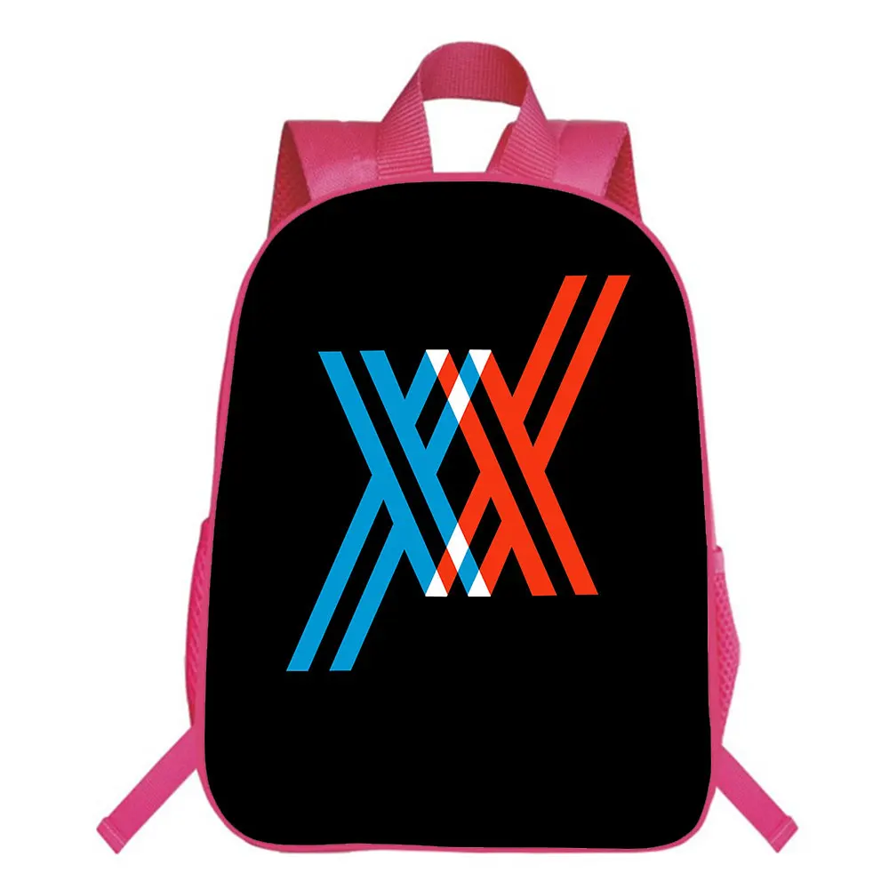 2021 Darling In The FranXX Backpack Boys Girls Bookbag Children Bag 3D Printing Rucksack Gift Mochilas16 Inch.Support Custom