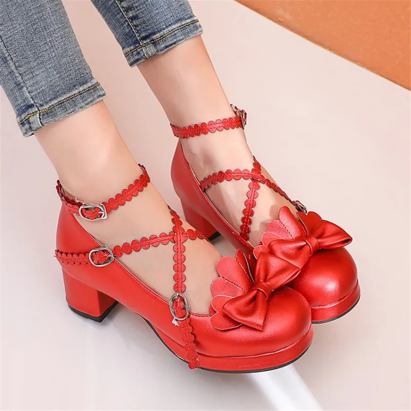 Cute Princess Medium Heels - Grunge Shoes