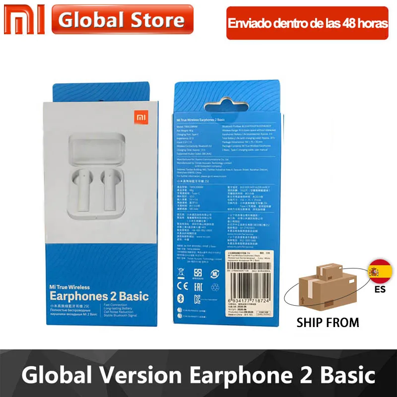 Global Xiaomi Air2 SE Wireless Earphone Bluetooth Headset TWS AirDots Pro headphone MI Air 2 SE 20 Hours Standby with microphone