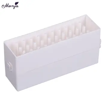 

30 Holes Acrylic Nail Art Drill Bit Holder Stand Storage Container Case Manicure