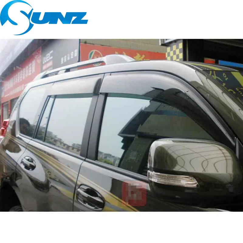 Дефлектор бокового окна для toyota prado fj150 land cruiser 2010 2012 2013 2014 2015 2016 2017 2018 защита от
