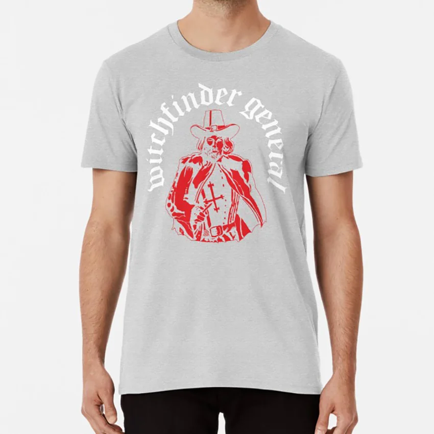 Серый Matthew Hopkins-Witchfinder General футболка ведьмоискатель matthew hopkins ведьмы охота на ведьм - Цвет: Серый