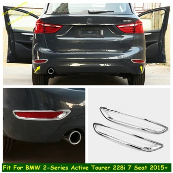 

Lapetus Chrome Rear Fog Lights Lamps Frame Trim For BMW 2 Series Gran Active Tourer F45 F46 2015 - 2019 (7 Seat Model ) ABS