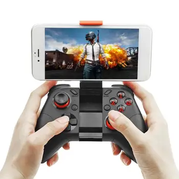 

Mocute 054 Wireless Bluetooth Gamepad Mobile Joypad Android Joystick VR Controller with Phone Holder For Android iOS PC TV Box