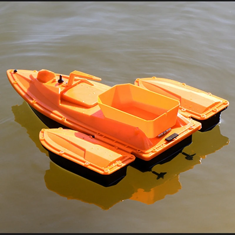 

Smart Fishing Bait Boat RC Fishing Boat 500M Remote Control Fishing Feeder Toy Fish Finder Ship Speedboat with US Plug