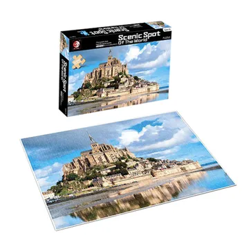 

New 150 Piece Tube Beautiful Scenery Puzzles Toys for Children Adults Learning Education Brain Teaser Assemble Toy Games Jigsaw