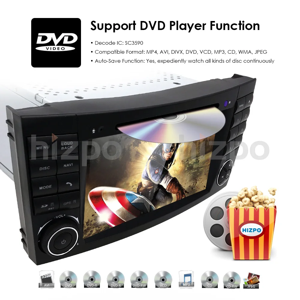 Clearance 2 din Android 8.1Car Radio CAR DVD Player For Mercedes W211 W219 W463 CLS350 CLS500 CLS55 E200 E220 E240 E270 E280 AudioStereo 19