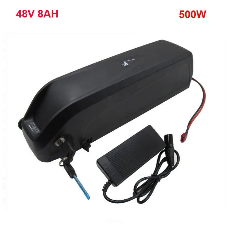500w 48 V 8AH Электрический велосипед Хайлун батарея 13S вниз трубка литиевая 18650