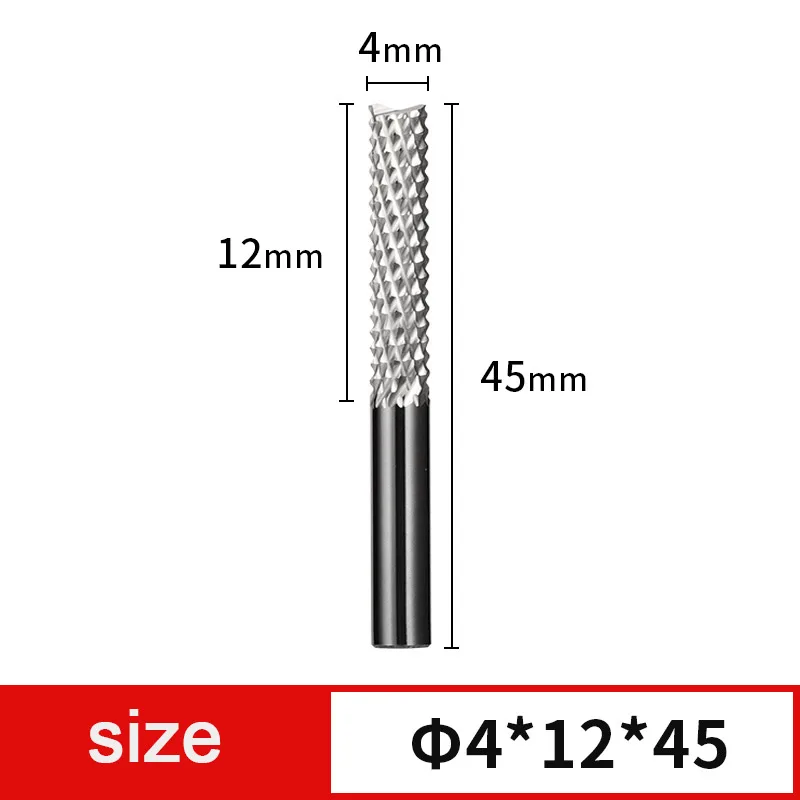 Fresa Per Piallatura 6 Mm Con Lama In Metallo Duro - Diametro 25,4 Mm, 4 Lati Usabili, Per Legno E PVC - Foto 7