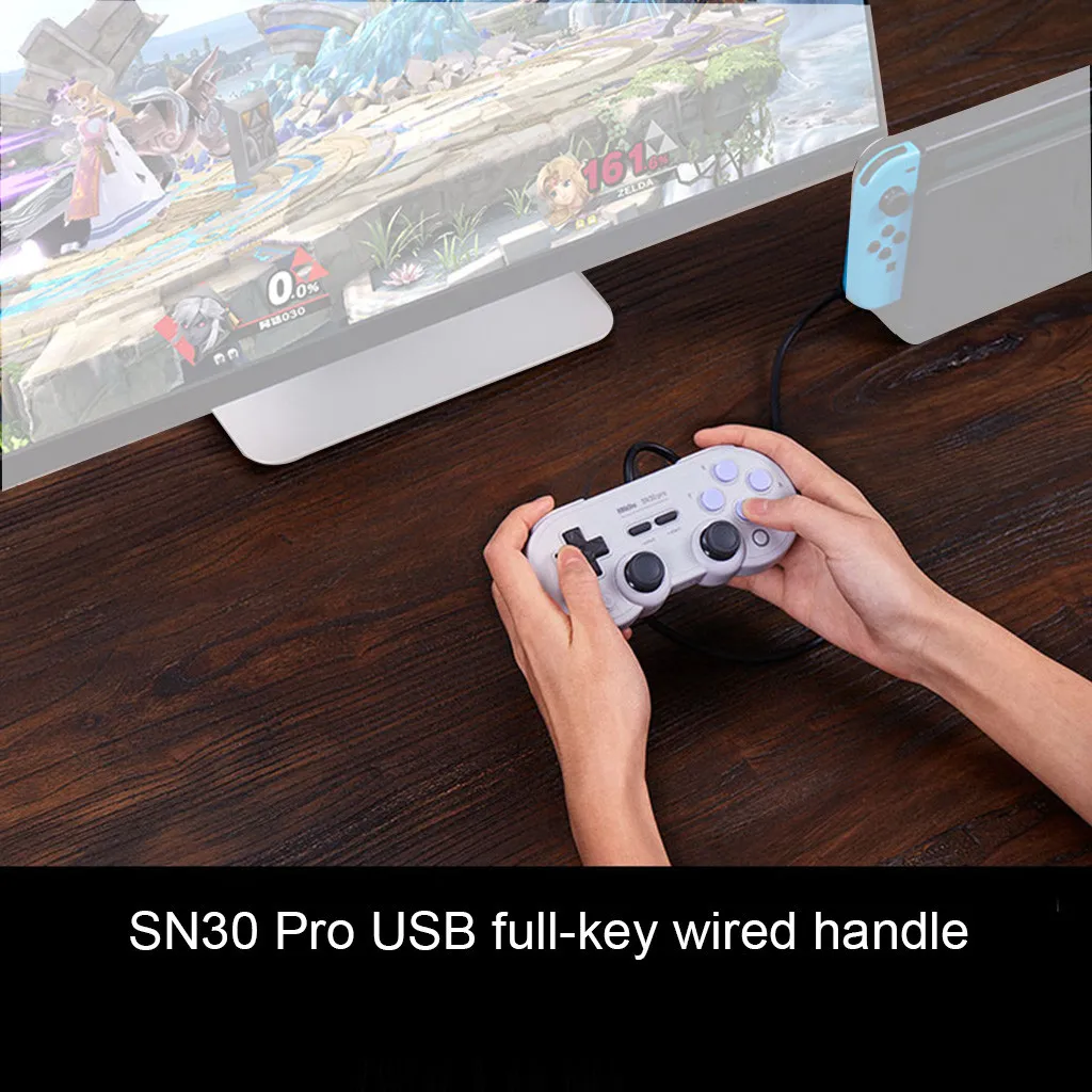 SN30 Pro проводной usb-геймпад ДЛЯ NS switch Windows контроллер Джойстик Вибрационный проводной геймпад# P3