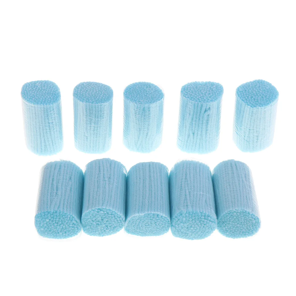 10 Pieces of Knotting Wool Acrylic Thread for Knotted Carpet, Each Thread Length: Approx. 6 Cm