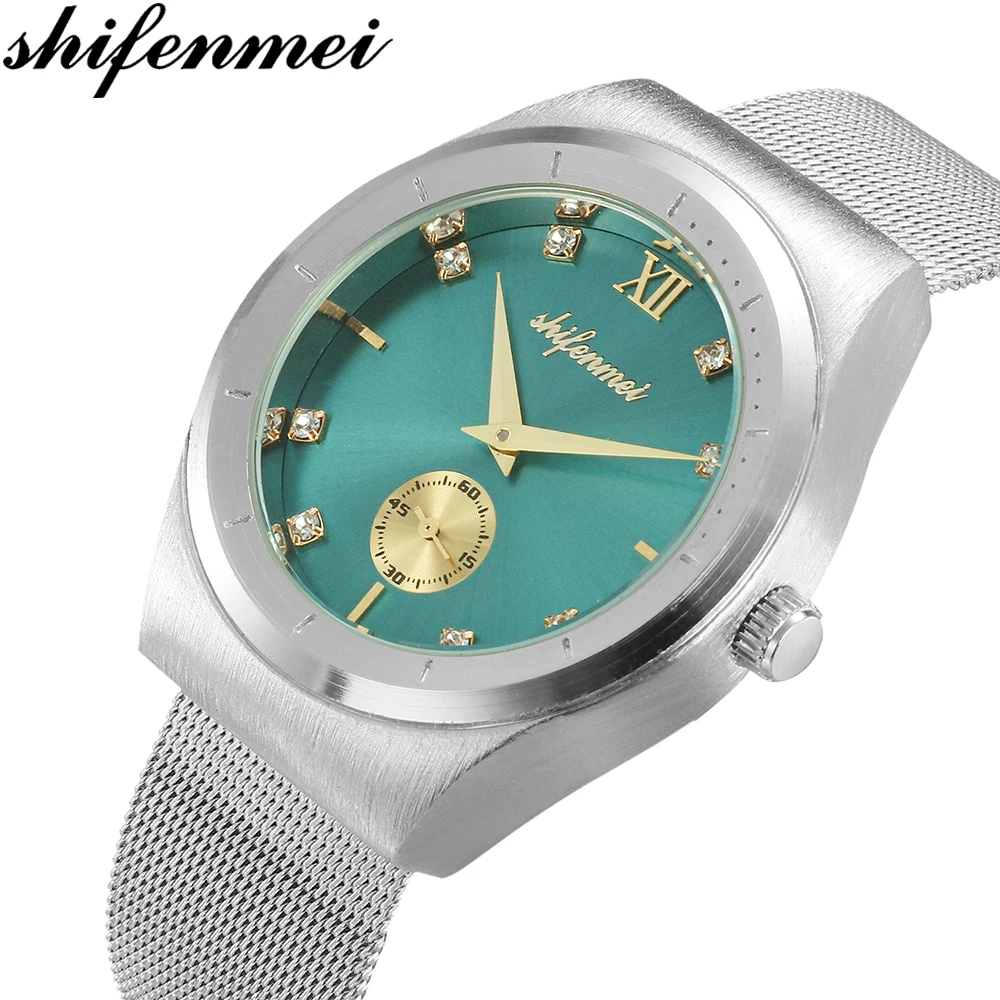 

Shifenmei Women Watches Top Brand Luxury Fashion Female Quartz Wrist Watch Ladies Stainless Steel Waterproof Clock Fashion 1079