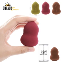 Doradosun 2 шт. спонж для пудры, гидрофильность, латекс, сухое влажное использование, основа для макияжа, спонж, консилер, крем-спонж