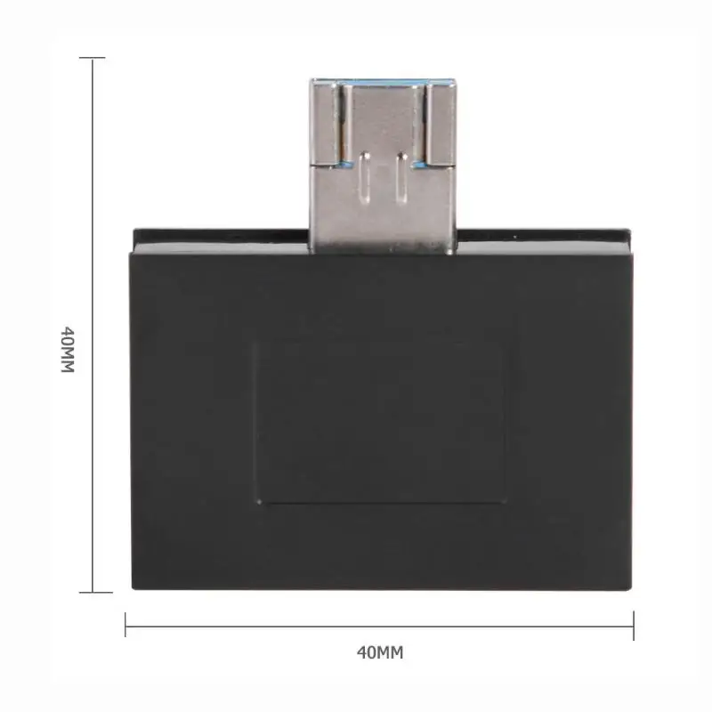 USB2.0 2 порта 2 в 1 OTG концентратор ноутбук порт зарядки Micro USB разветвитель для Android Поддержка OTG функция небольшой легко носить с собой