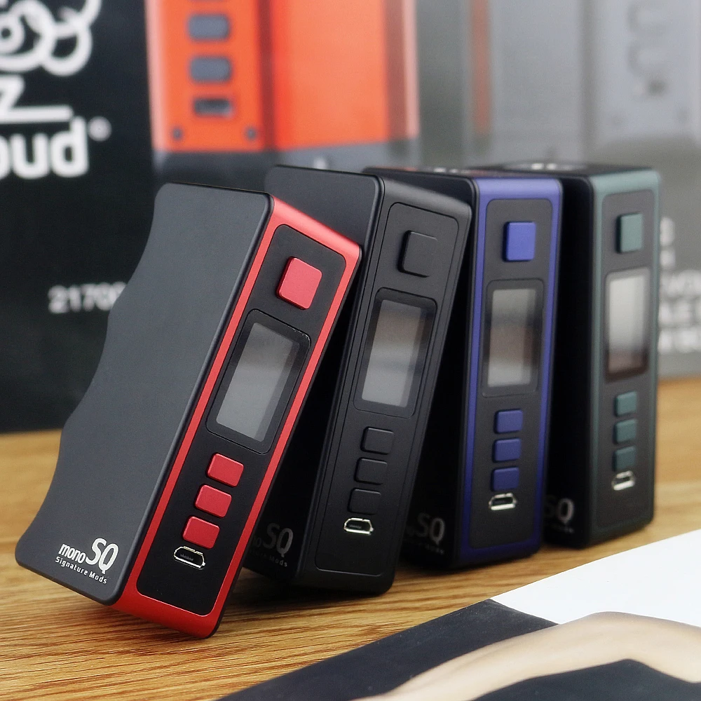 Оригинальный бокс мод DOVPO Mono SQ 75W TC питание от аккумулятора 18650 вейп макс. 75 Вт с