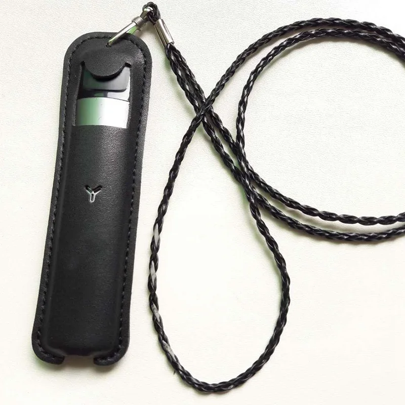 

Leather Vape Pod Storage Case Lanyard Carrying Pocket Case Bag For Yooz