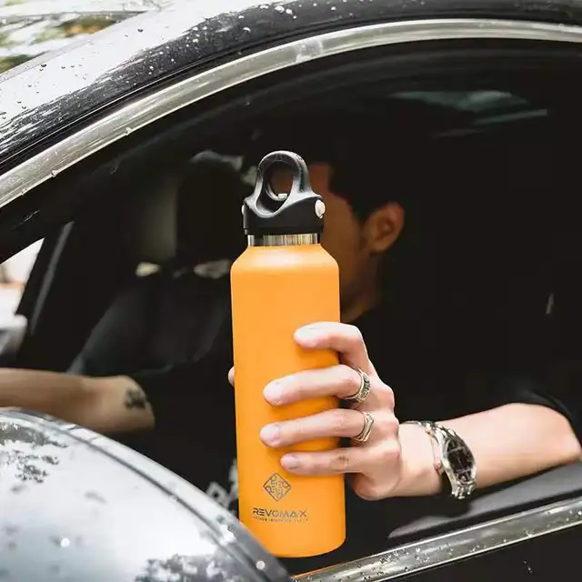 RevoMax 350/500/750/1000ml Double Wall Stainles Steel Water Bottle Thermos Bottle Keep Hot and Cold Insulated Vacuum Flask 6