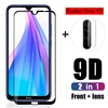 2in1 protectora de vidrio para Xiomi Redmi X3 Nota 7 8 pro 8T 9s 9T Poco X3 para Xiaomi Redmi note8 pro Nota 9 Cámara Protector de pantalla ► Foto 1/6