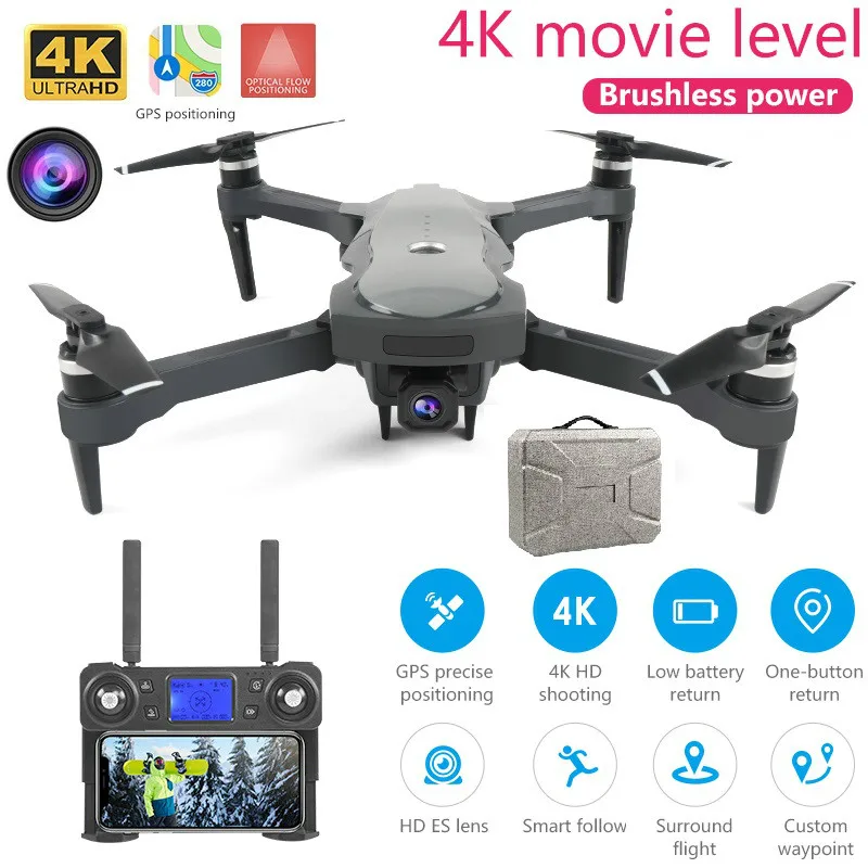 New Gps Drone K20 with Brushless Motor 5g 4k Hd Dual Camera Professional Foldable Quadcopter Rc Long Range 1800m Toys for Girls New Gps Drone K20 with Brushless Motor 5g 4k Hd Dual Camera Professional Foldable Quadcopter Rc Long Range 1800m Toys for Girls