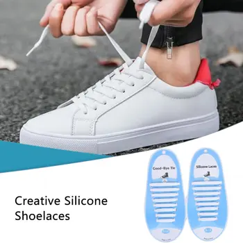 

Free Tie-Free Lazy Laces Joker Silicone Adult Elastic Lace Lazy Stretch Without Tie Lace Free Ride Silicone Lace