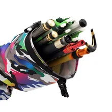 Рыболовный зонтик сумка Удочка сумка одна большая емкость водонепроницаемый портативный холст крест над зонтом Сумка рыболовные снасти