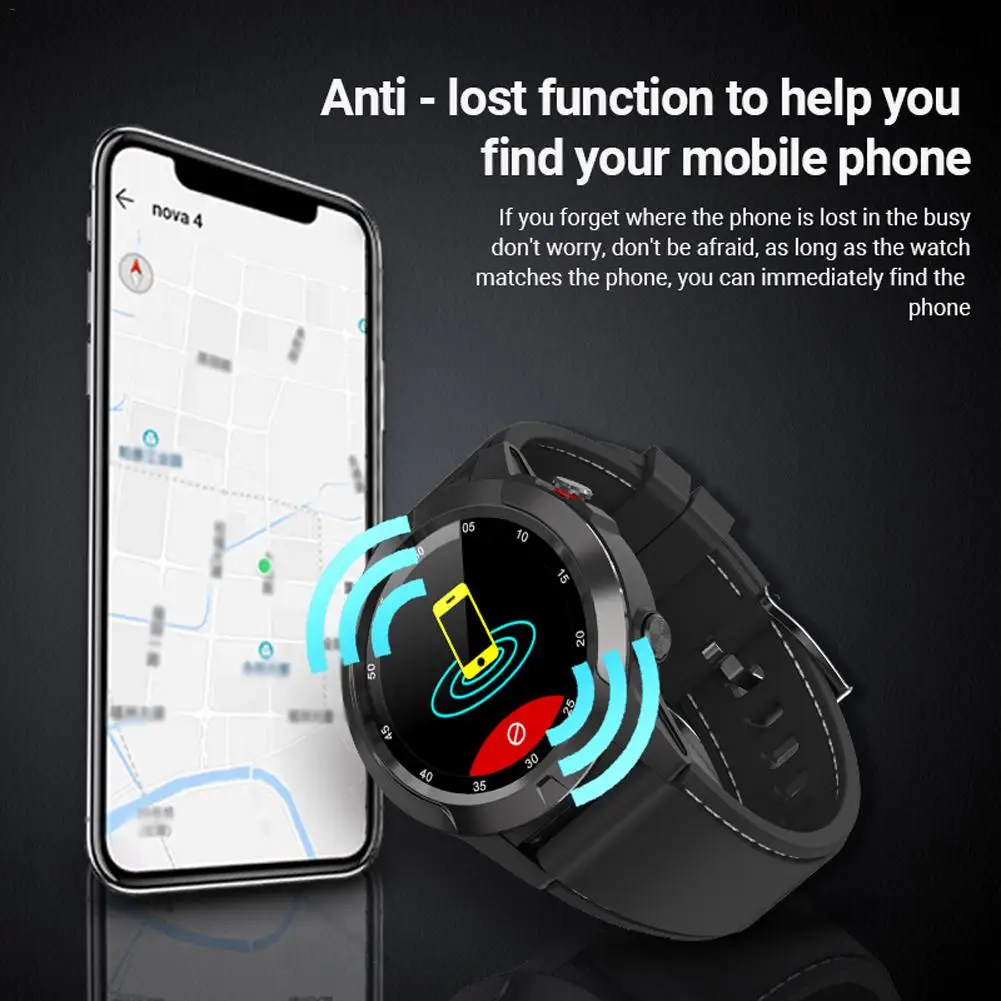 SmartWatch SMA M4 Bluetooth Anruf Herz Rate Blutdruck Überwachung Multi Sport Modus GPS/Kompass/Höhe Für IOS android