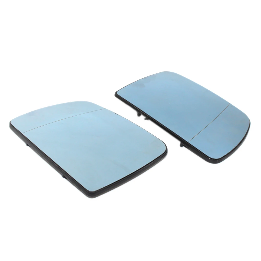 1 пара правое и Левое зеркало заднего вида с подогревом Стекло Замена для BMW E53 X5 99