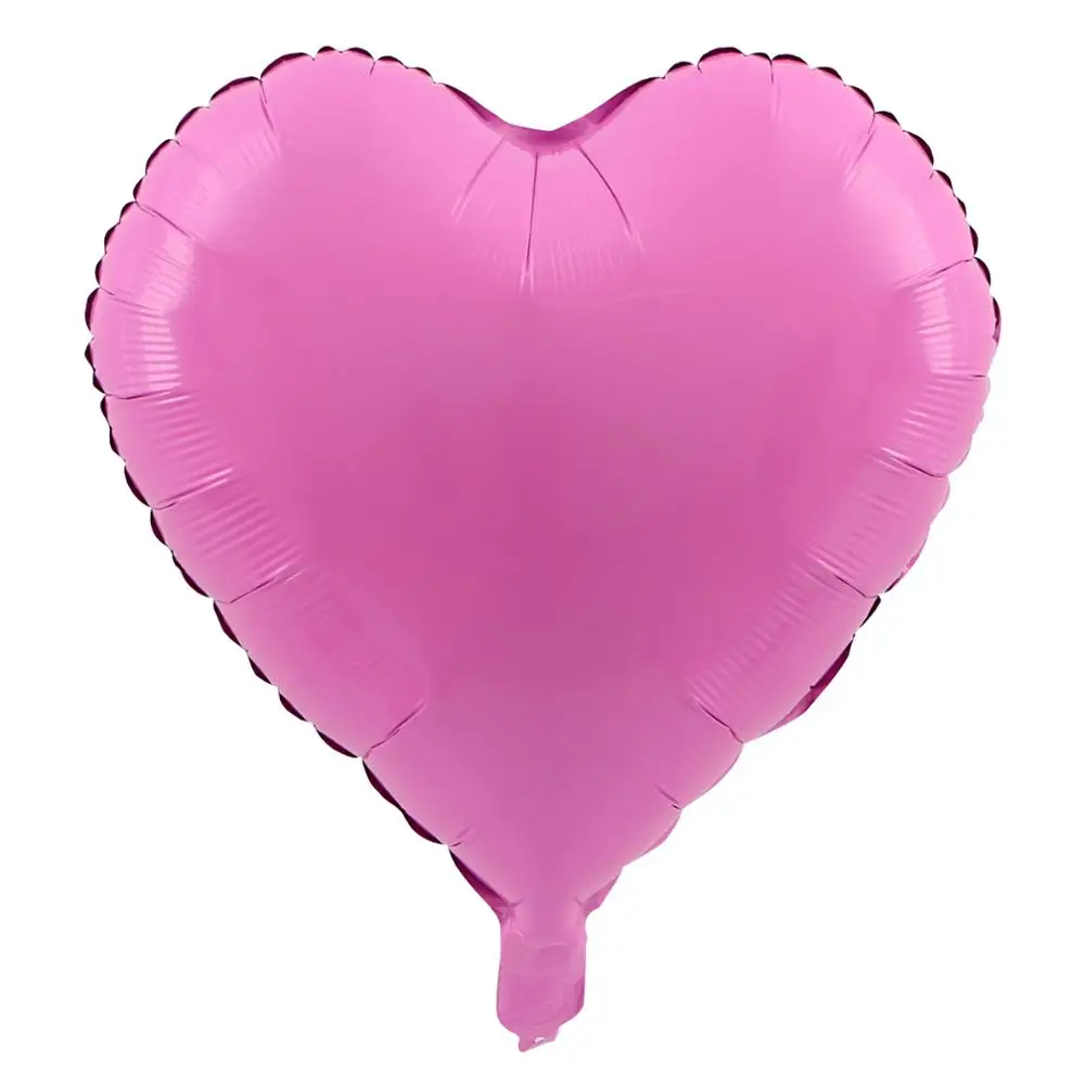 candy pink 10 шт. 18 дюймов фольгированные воздушные шары в форме сердца с надписью Love Shap на день рождения, вечеринку, свадьбу, воздушные шары с гелием для украшения, супер-размер, воздушный шар для свадьбы - Цвет: candy pink