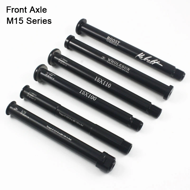 Bicycle Thru Axle MTB Thru axle Road Bike Shaft Front hub Skewers 15mm Axle 15x142 15x148 15x100