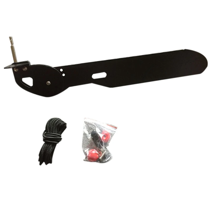 Aluminum Alloy Marine Boat Watercraft Canoe Kayak Rudder Foot Control